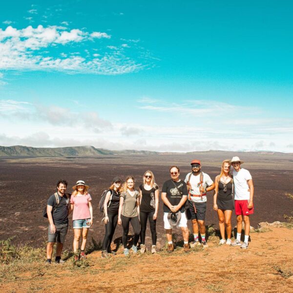 turistas volcan